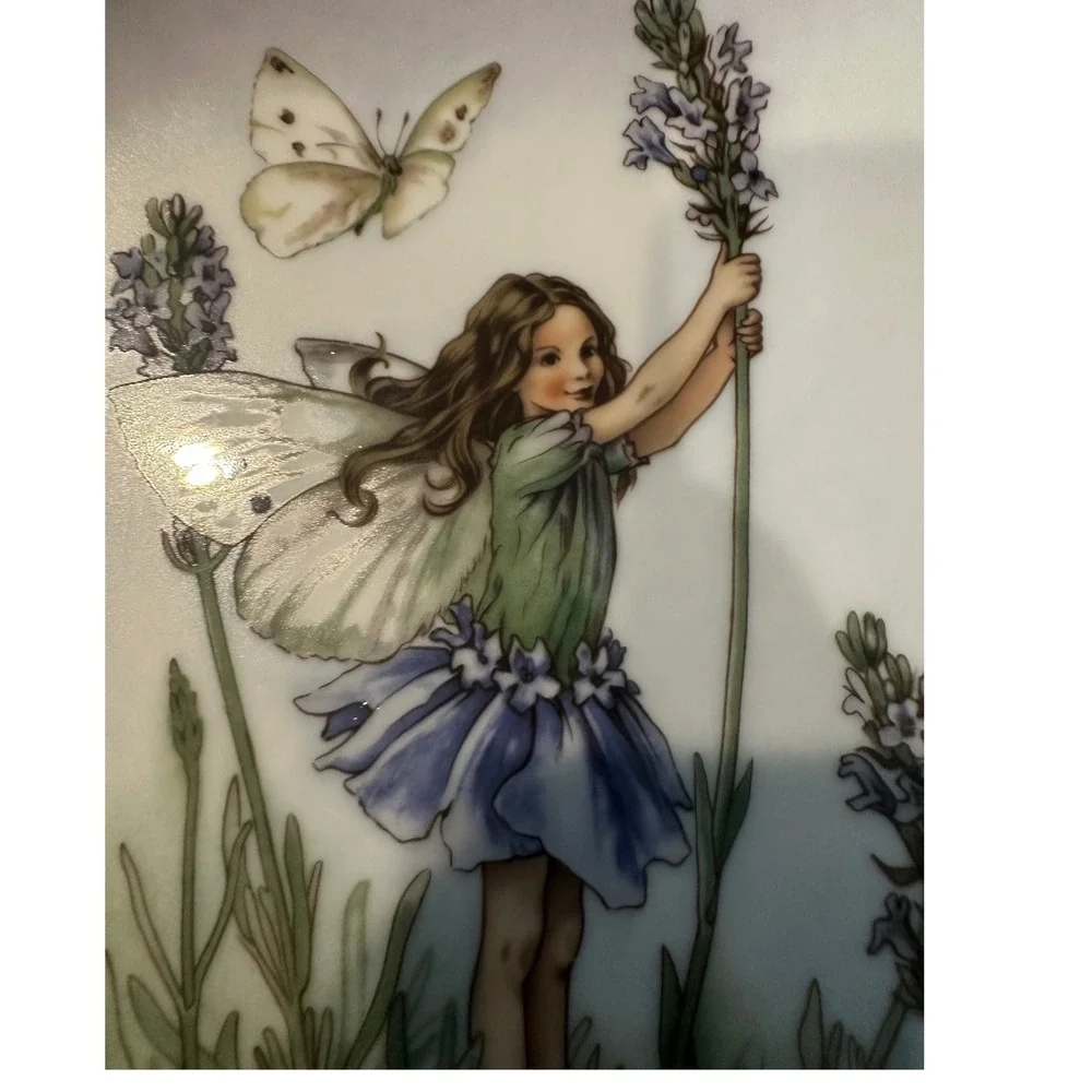 Villeroy & Boch The Lavender Fairy Collector Plate Flower Fairies Cicely Barker